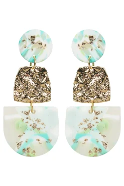 Solstice Mint Earring - Drop