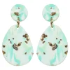 Solstice Mint Earring - Teardrop