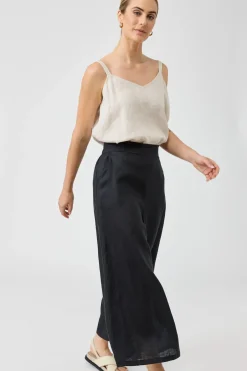 Studio Crop Pant - Ebony