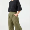 Studio Crop Pant - Khaki