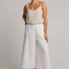 Studio Crop Pant - Salt