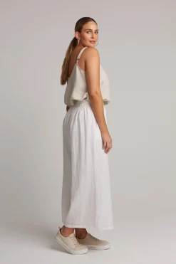 Studio Crop Pant - Salt