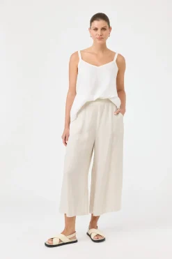 Studio Crop Pant - Tusk