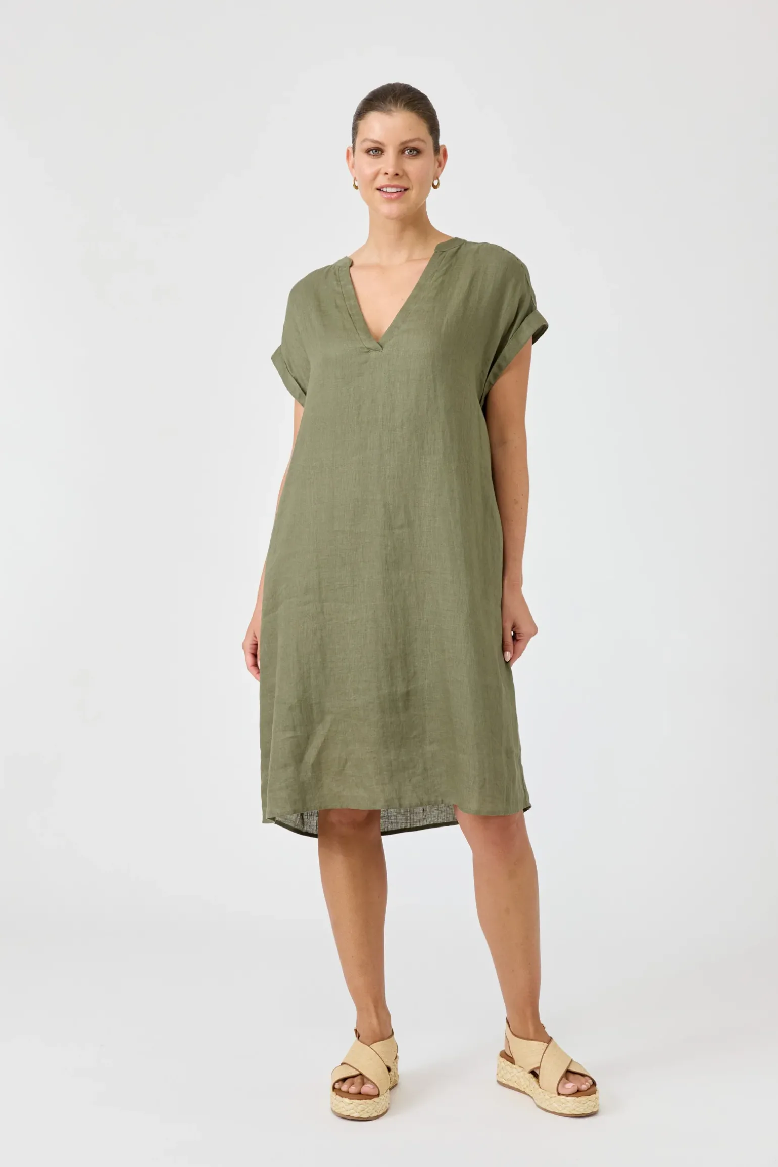Studio Dress - Khaki