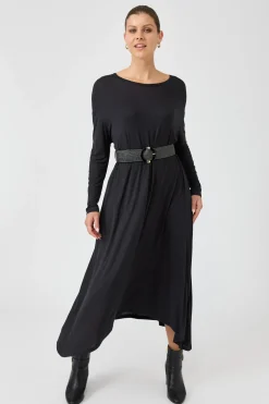 Studio Jersey Dress - Ebony