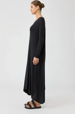 Studio Jersey Dress - Ebony