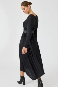 Studio Jersey Dress - Ebony