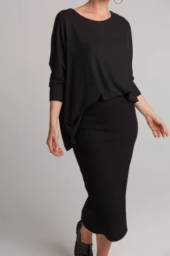 Studio Jersey Skirt - Ebony
