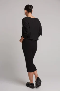 Studio Jersey Skirt - Ebony