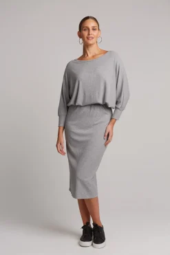 Studio Jersey Skirt - Gray