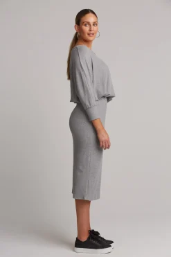 Studio Jersey Skirt - Gray