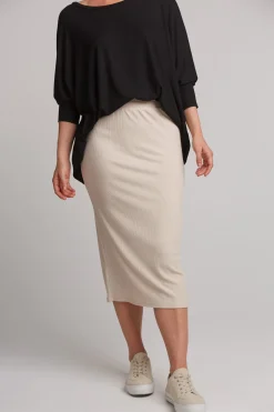 Studio Jersey Skirt - Tusk