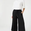 Studio Jersey Tie Pant - Ebony