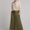 Studio Jersey Tie Pant - Fern