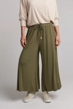 Studio Jersey Tie Pant - Fern