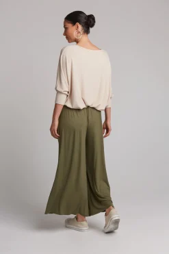 Studio Jersey Tie Pant - Fern
