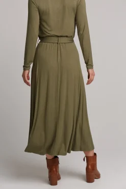 Studio Jersey Tie Skirt - Fern
