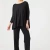 Studio Jersey Top - Ebony
