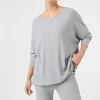 Studio Jersey Top - Gray