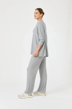 Studio Jersey Top - Gray