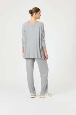 Studio Jersey Top - Gray