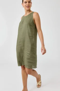 Studio Midi Dress - Khaki