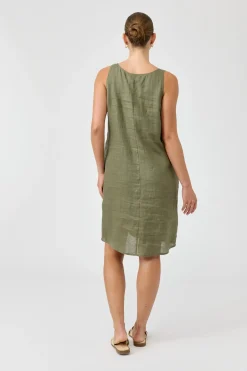 Studio Midi Dress - Khaki