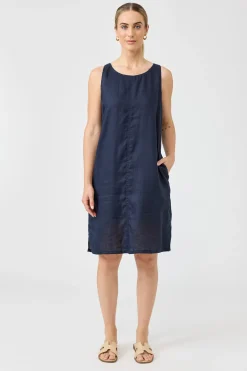 Studio Midi Dress - Navy