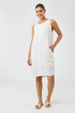 Studio Midi Dress - Salt