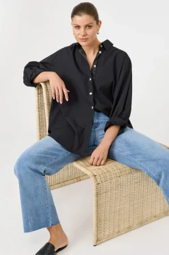 Studio Oversize Shirt - Ebony