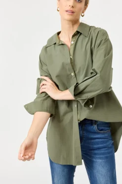 Studio Oversize Shirt - Khaki