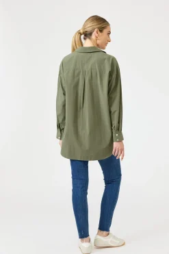 Studio Oversize Shirt - Khaki