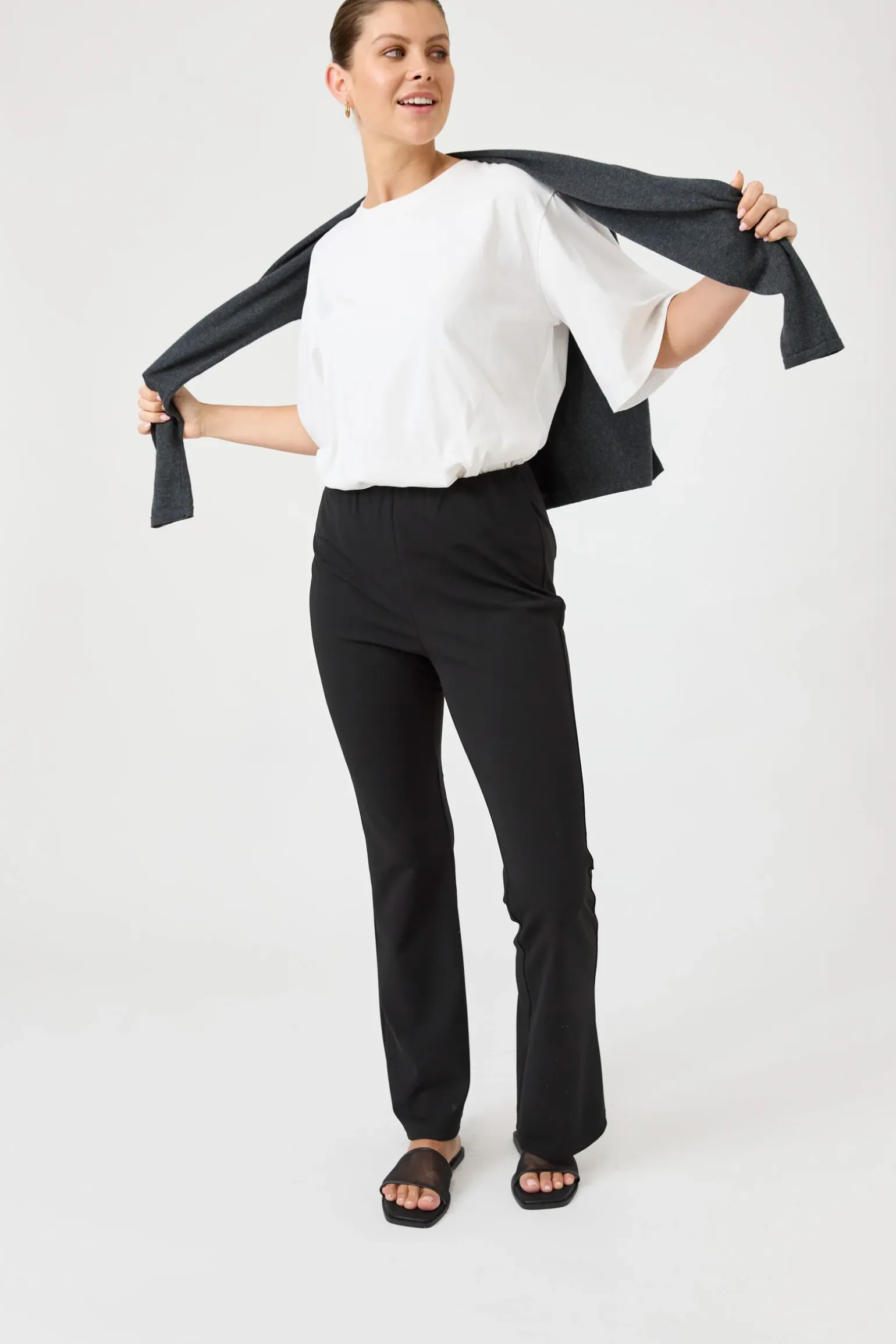 Studio Ponte Pant - Black