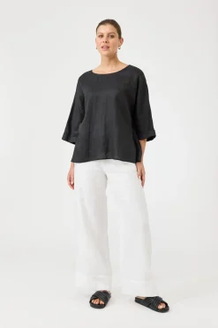 Studio Relaxed Top - Ebony