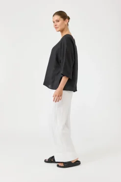 Studio Relaxed Top - Ebony