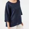 Studio Relaxed Top - Navy