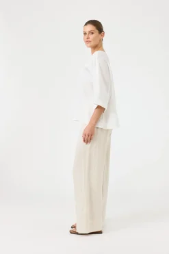 Studio Relaxed Top - Salt