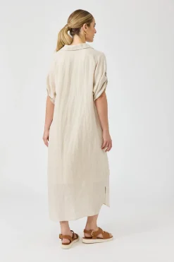 Studio Shirt Dress - Tusk