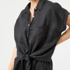 Studio Tie Shirt - Ebony