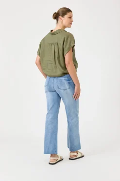Studio Tie Shirt - Khaki