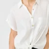 Studio Tie Shirt - Salt