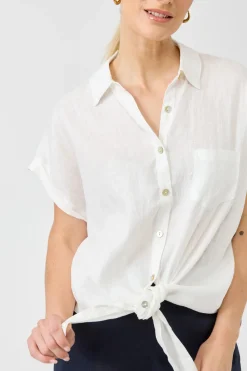 Studio Tie Shirt - Salt