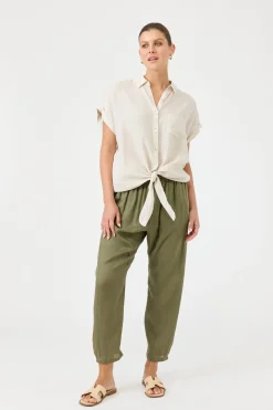 Studio Tie Shirt - Tusk