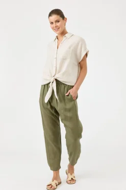 Studio Tie Shirt - Tusk
