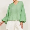 Zephyr Blouse - Jade