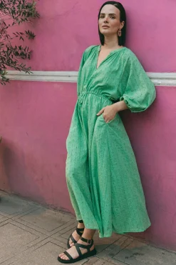 Zephyr Maxi Dress - Jade