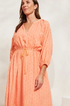 Zephyr Maxi Dress - Papaya