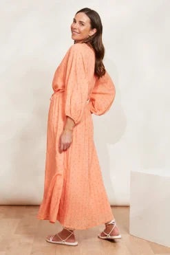 Zephyr Maxi Dress - Papaya